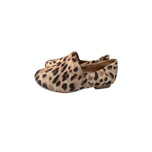 Leopard Print Womens Slip-On Loafers By BOC Sz 6 Comfortable Fashion Shoes For E